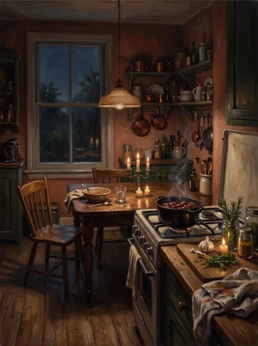 A painted dish, and the recipe I would cook banner
