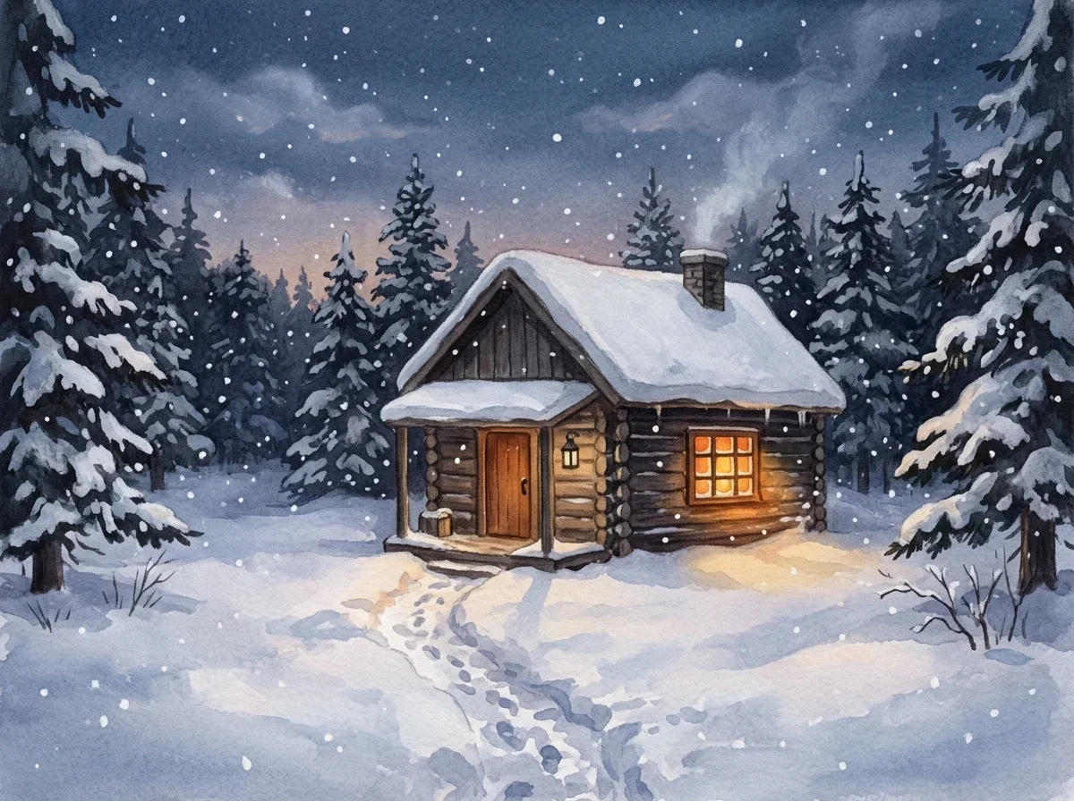 A place you love, painted from what's actually there