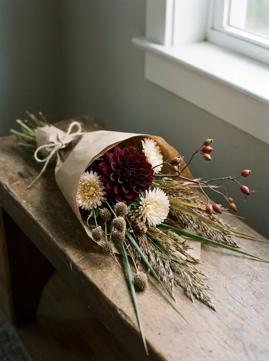 A bouquet designed for one person