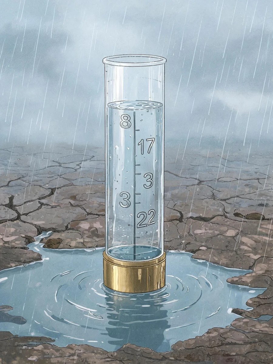 The page where the measuring instrument loses