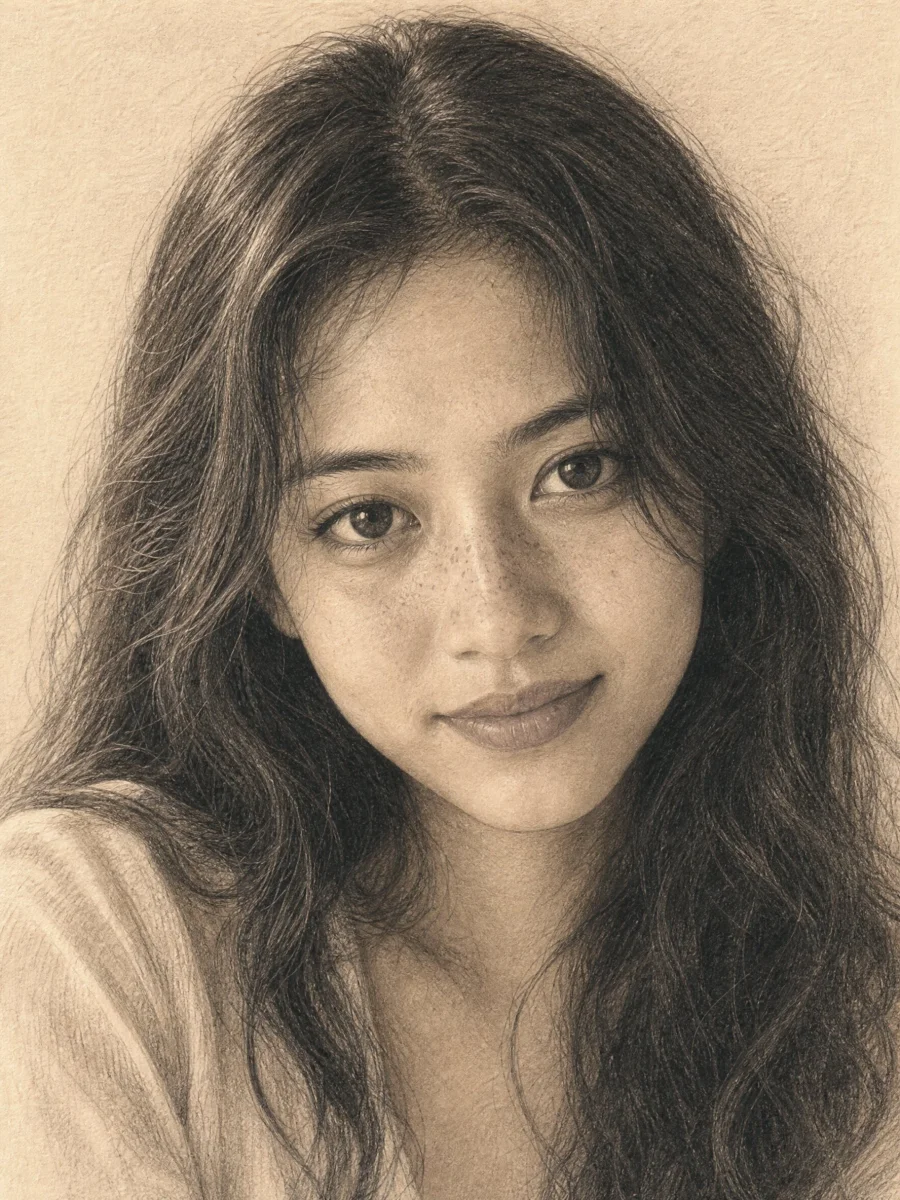 A portrait drawn from your photo
