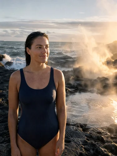 Zoe — water, on location banner