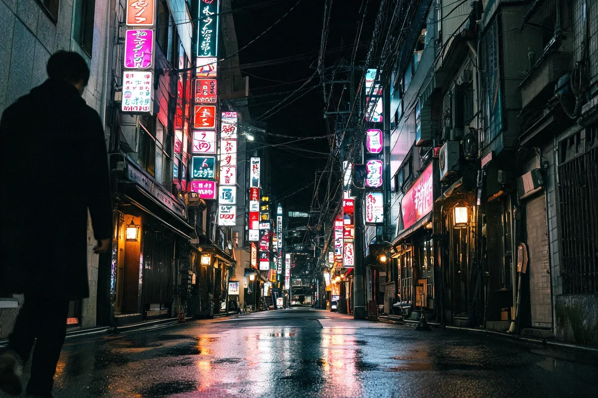 A picture of a place you name, at the hour it never had