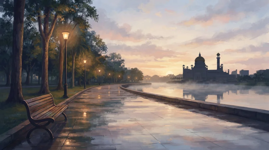 A portrait from your words banner