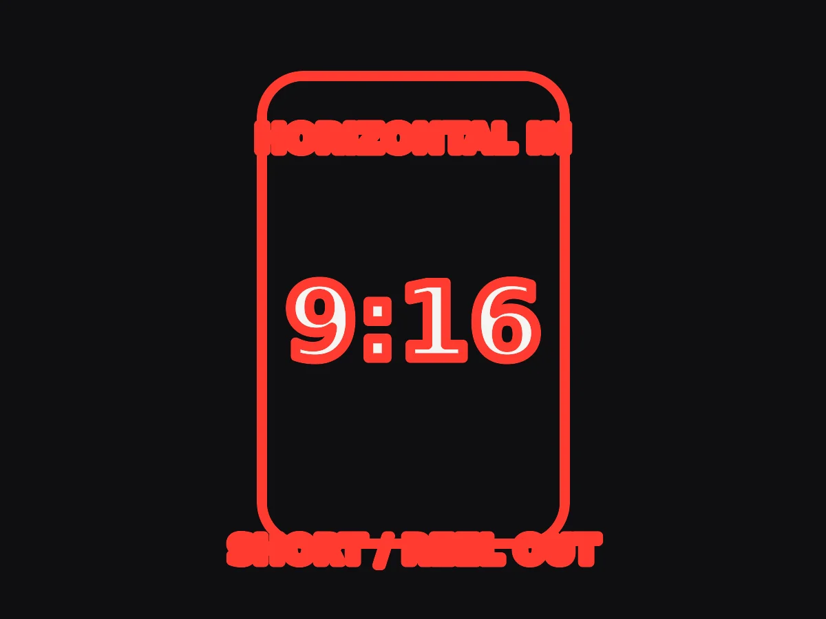 Turn a horizontal video into a post-ready 9:16 Short or Reel
