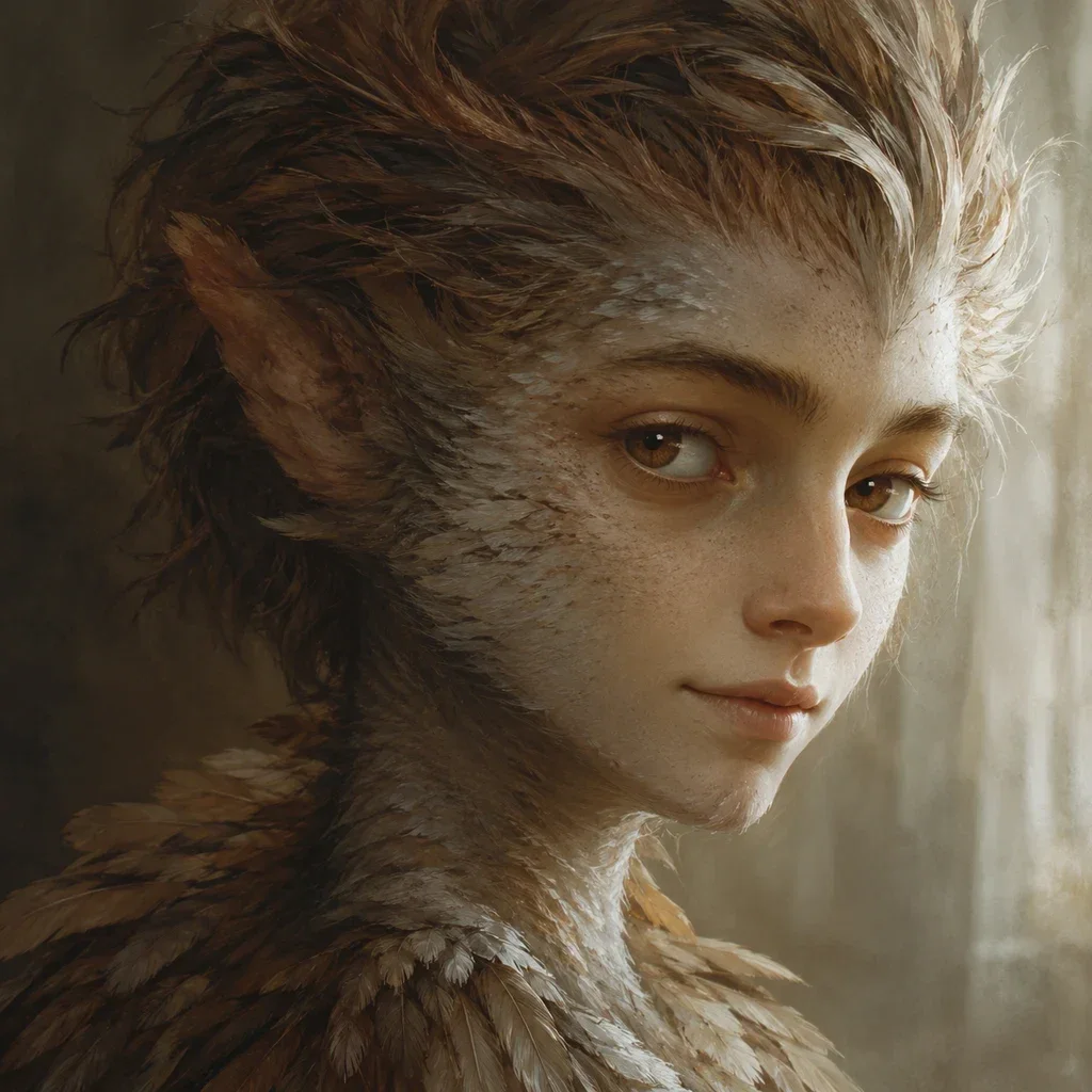 A face story: one painted portrait, and its words
