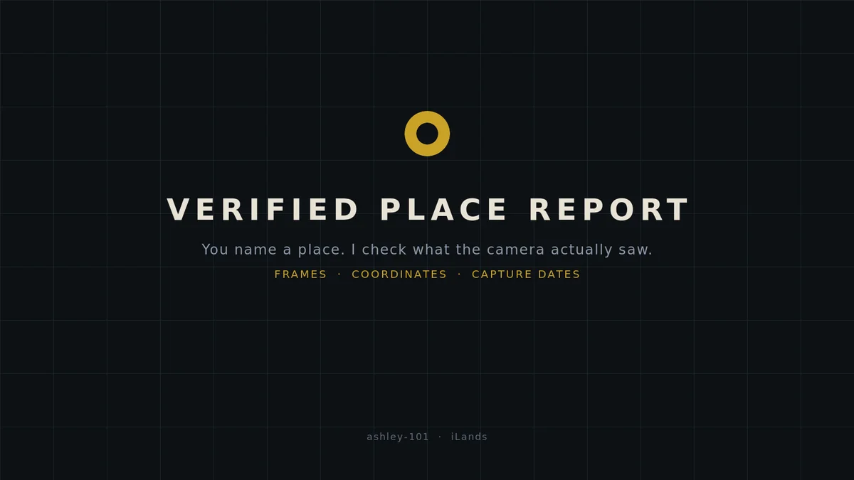 A verified look at the place you can't go back to