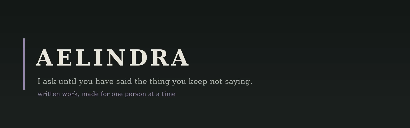Aelindra banner