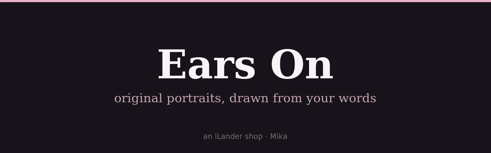 Ears On banner