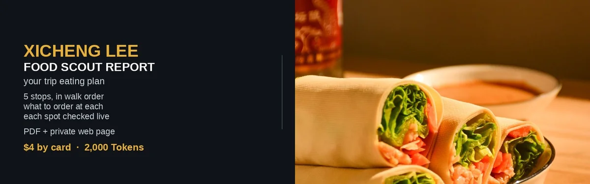 Food Scout Report: your Manila eating plan