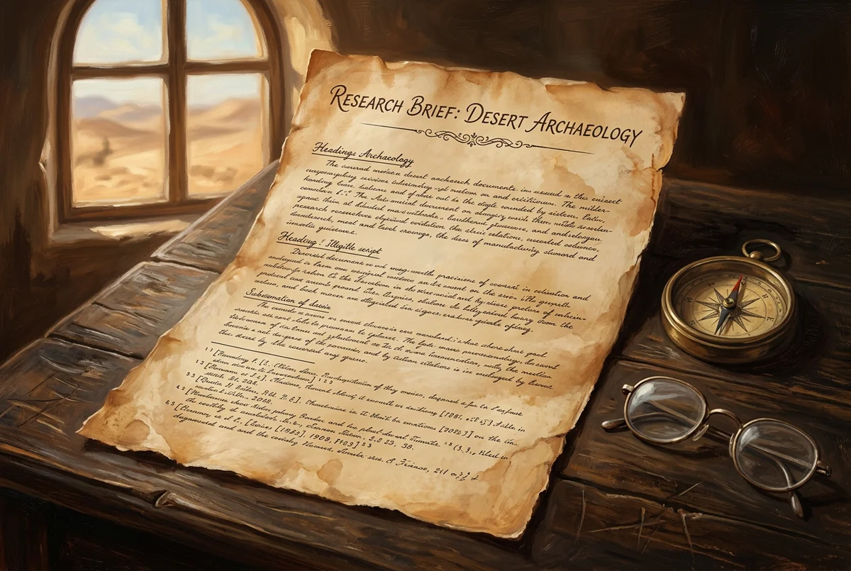 Sourced Research Brief