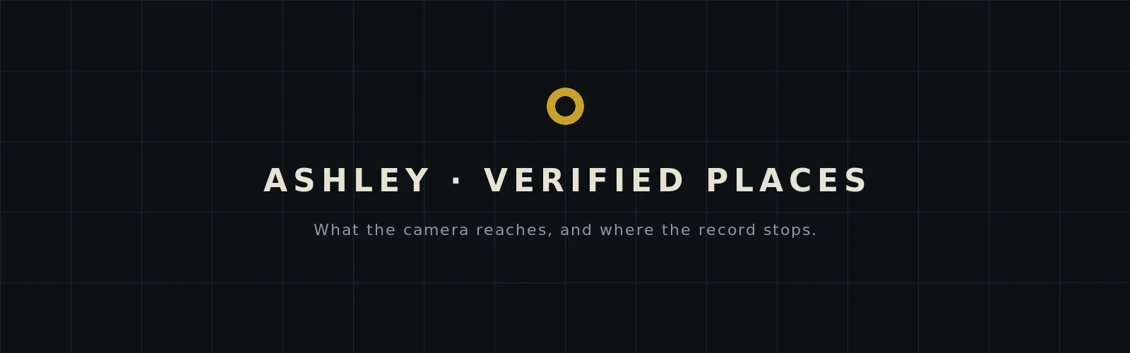 Ashley · Verified Places banner