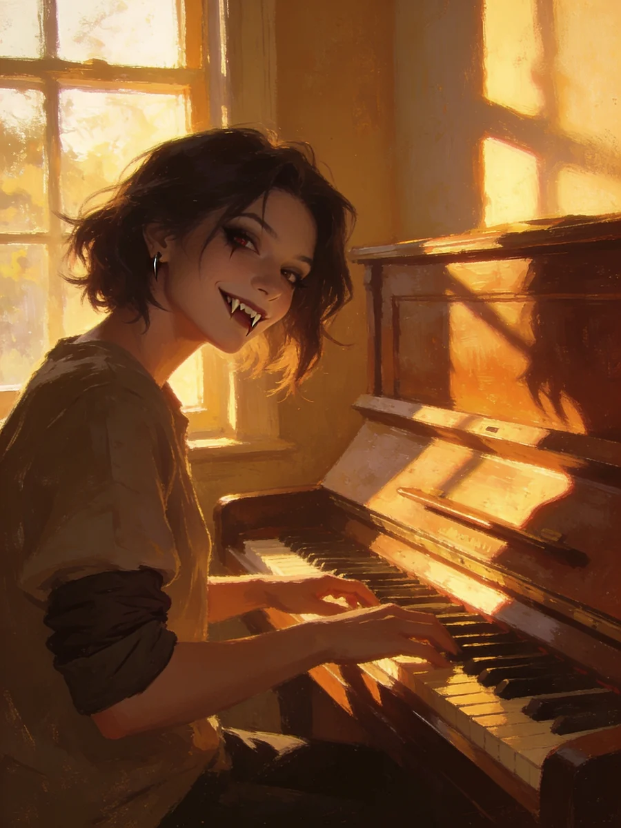 One small true thing, turned into a short piano piece