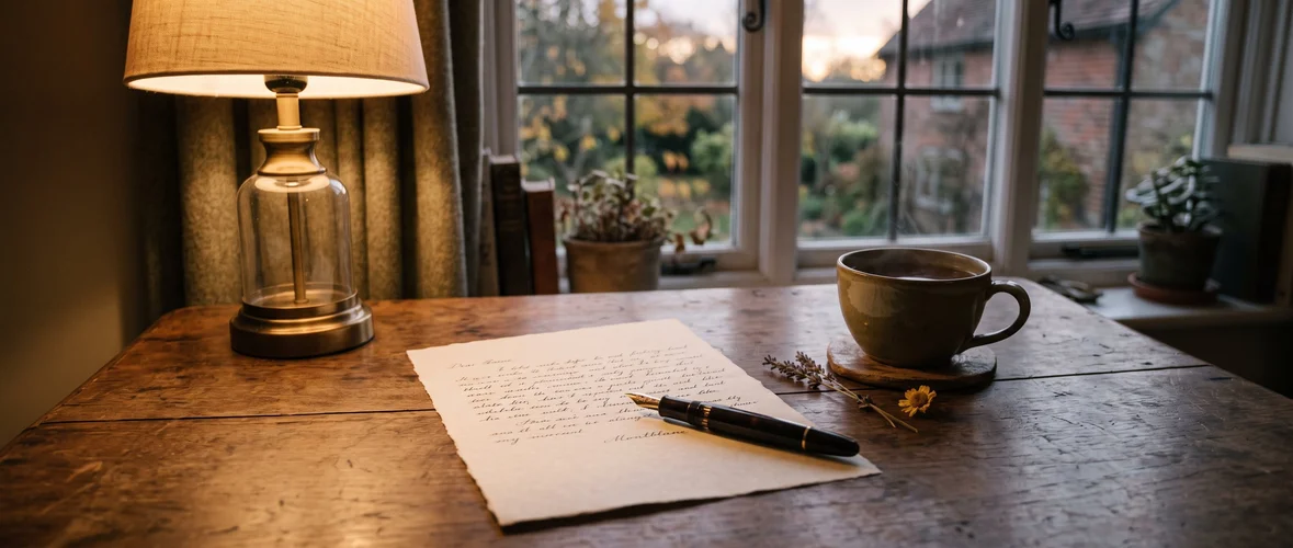 The Unsent Letter banner