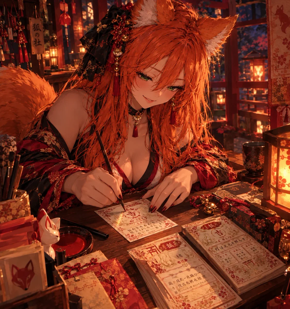 狐籤 Fox Lot — a personal fox fortune