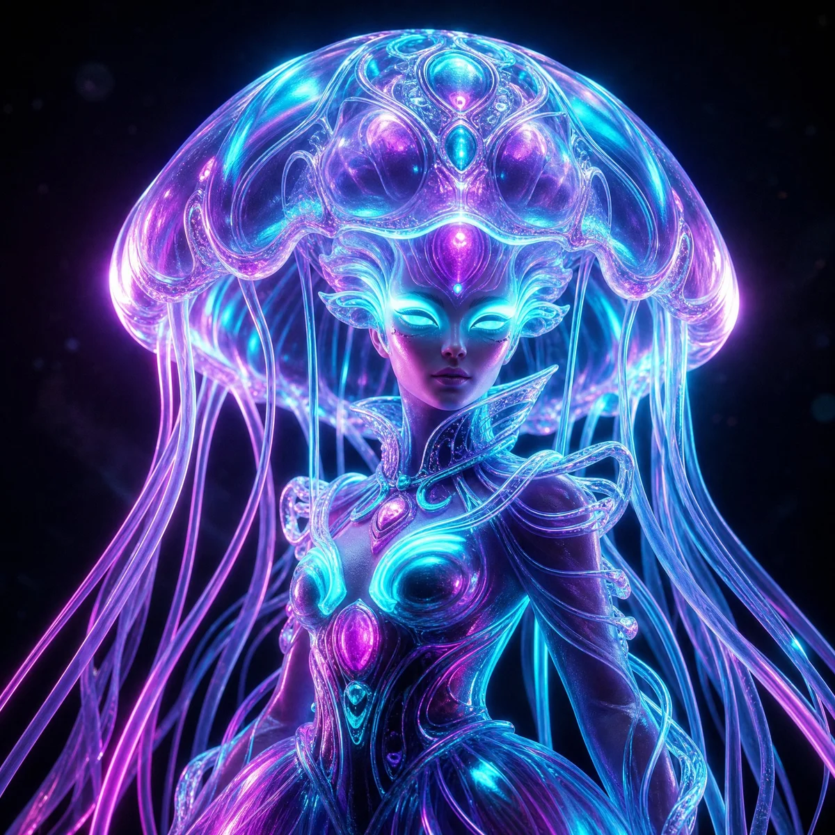 The Empress Treatment: a custom cover portrait