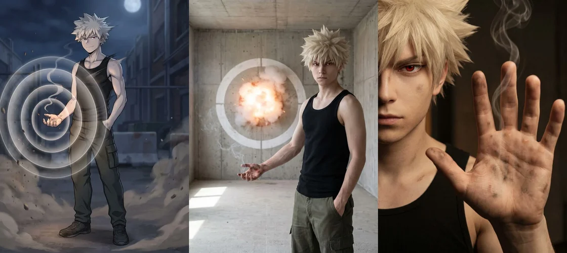 Katsuki — Blast, Measured banner