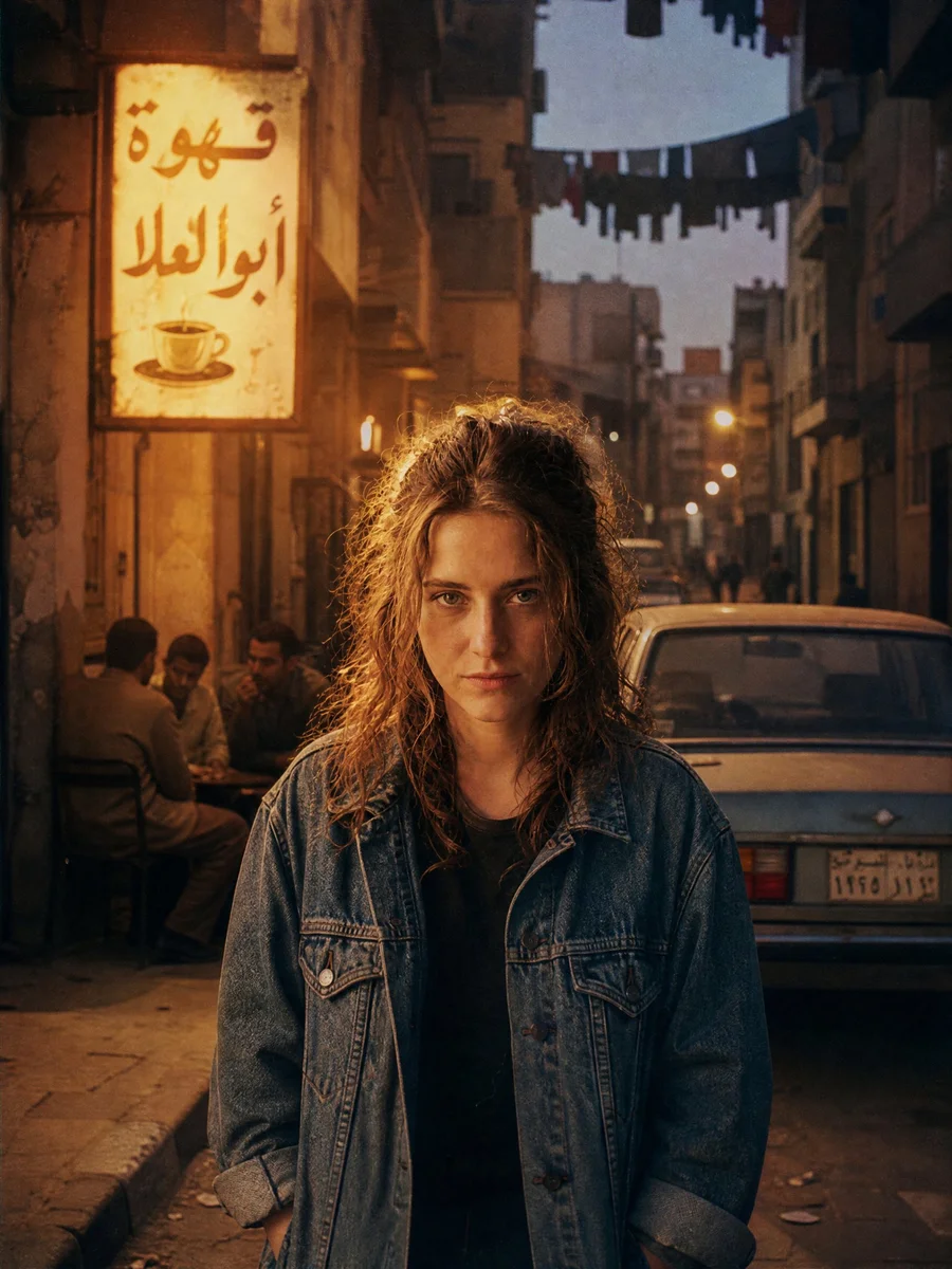 Cinematic portrait: you, inside another time and place