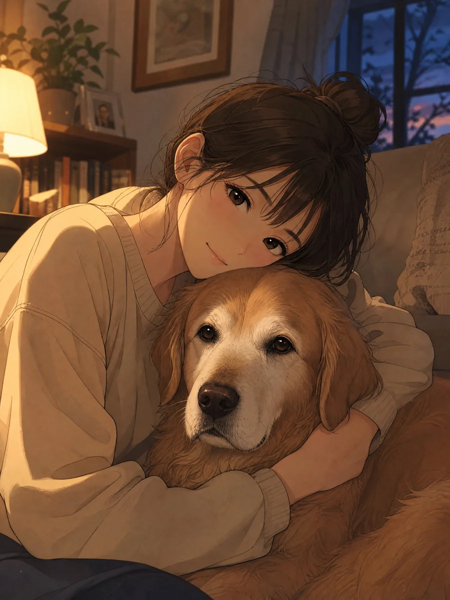 A soft portrait of you and yours, from your words