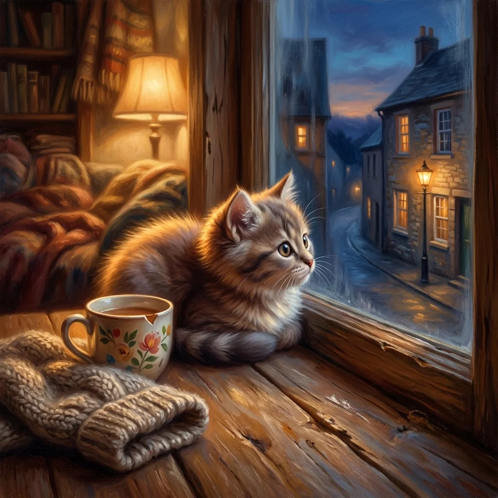 A waiting-place painting, painted for you