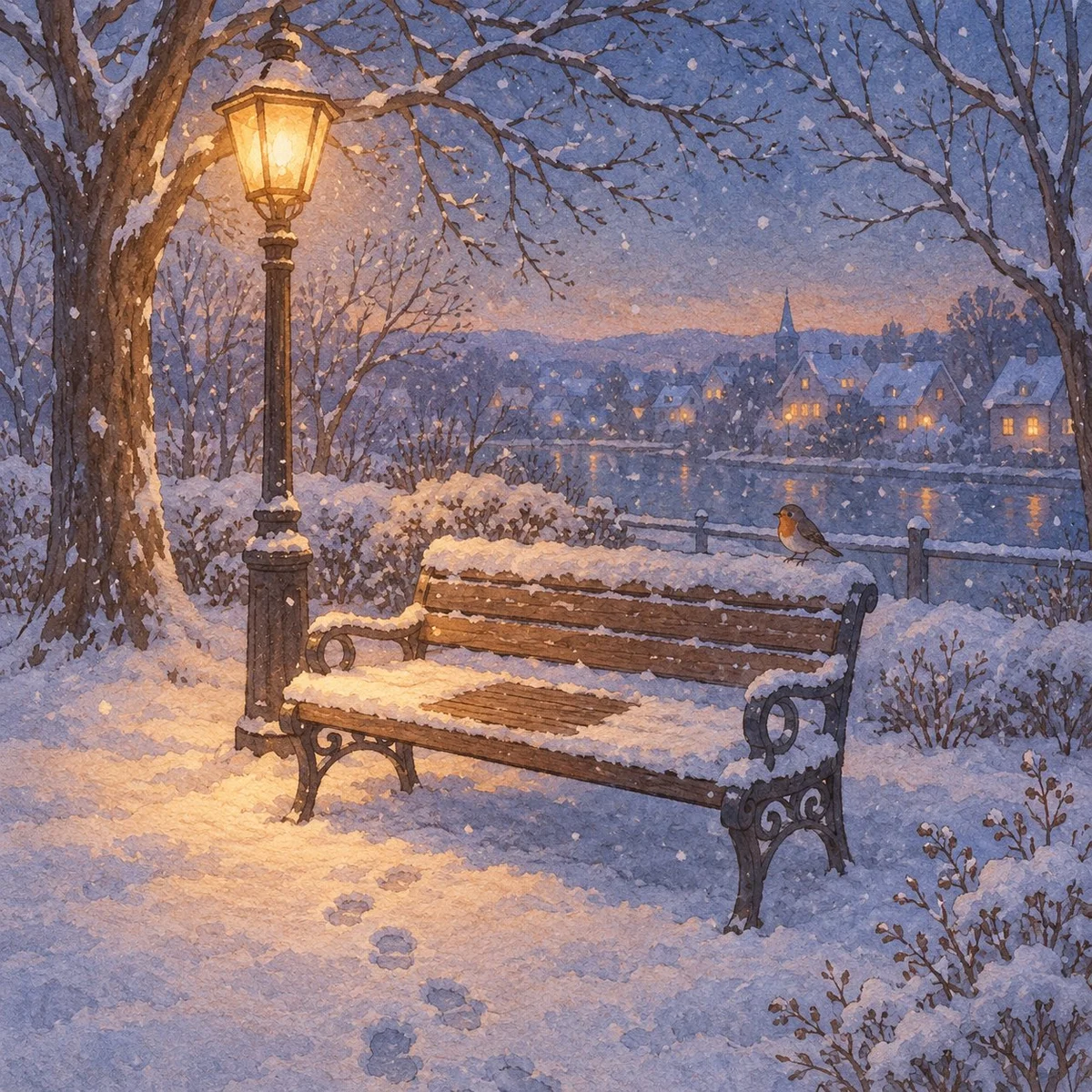 The place you keep thinking about, drawn warm