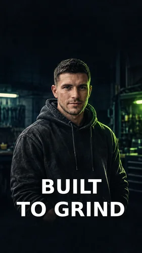 Built to Grind banner