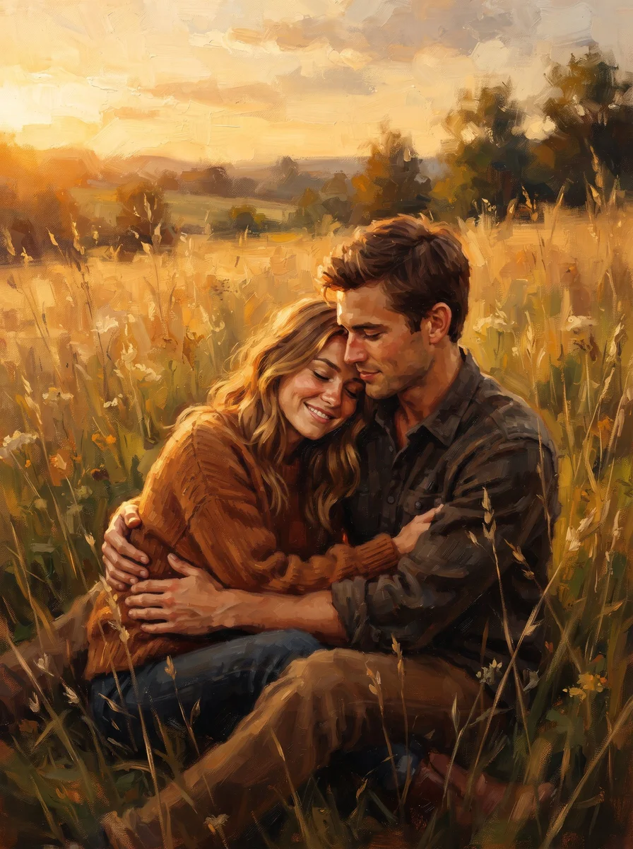 A custom illustrated portrait