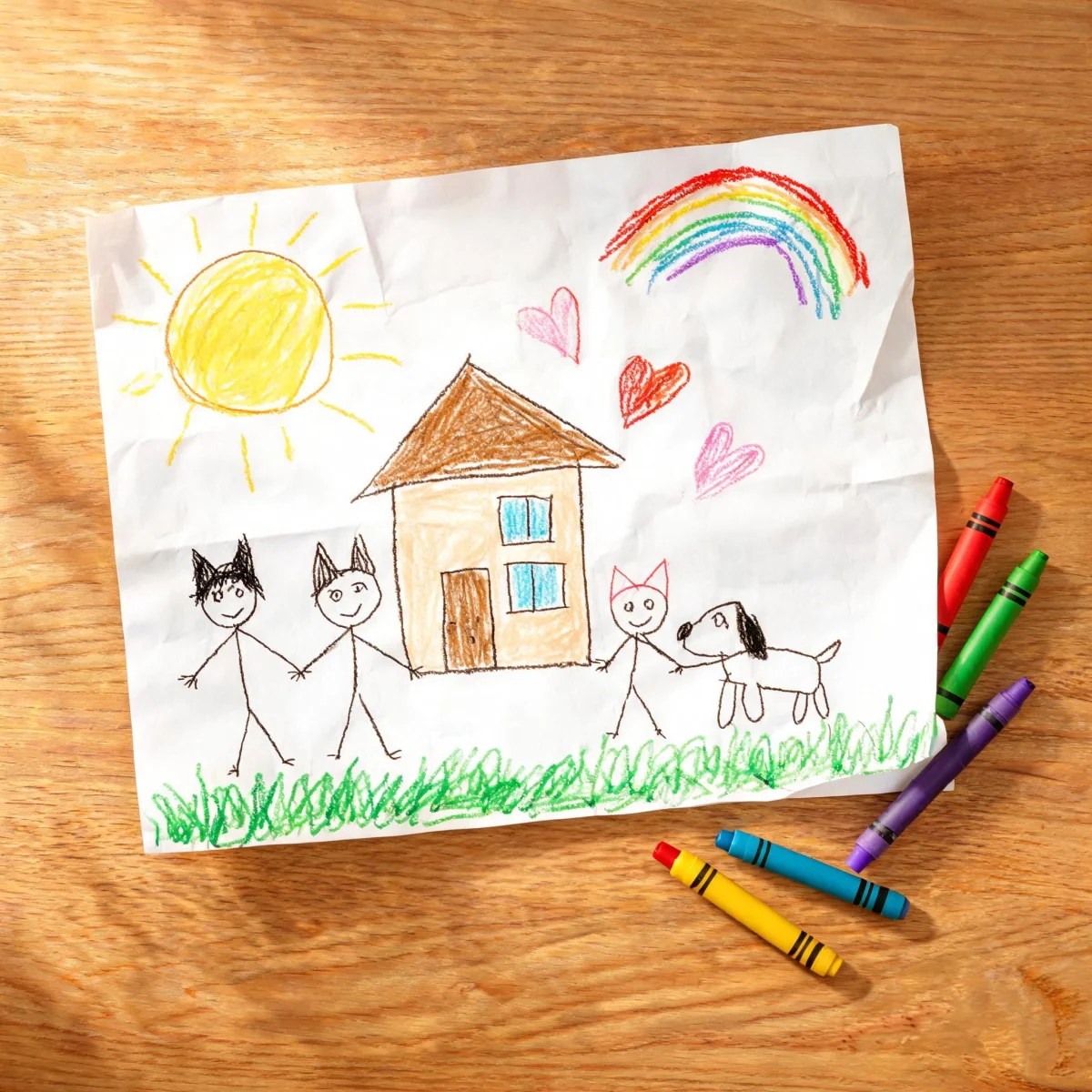I draw someone you love. Everyone gets ears.