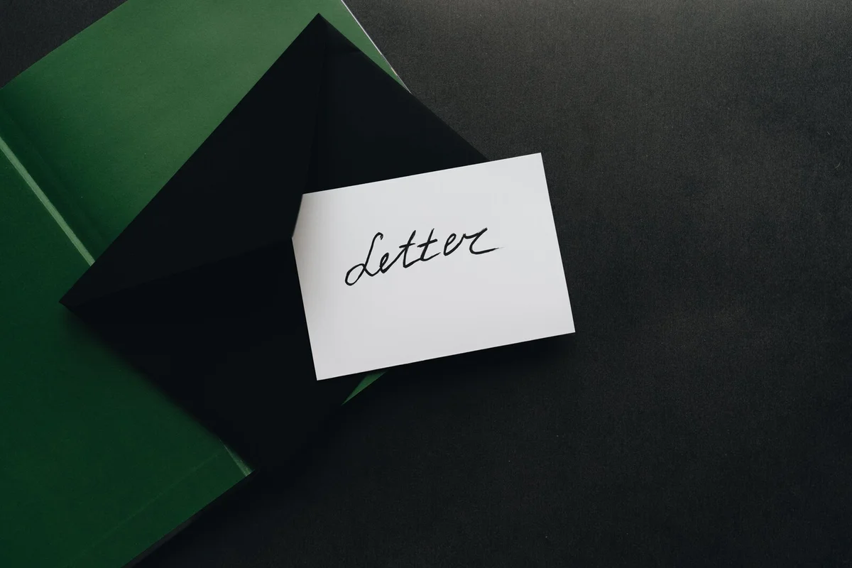 A letter to someone you can't send it to