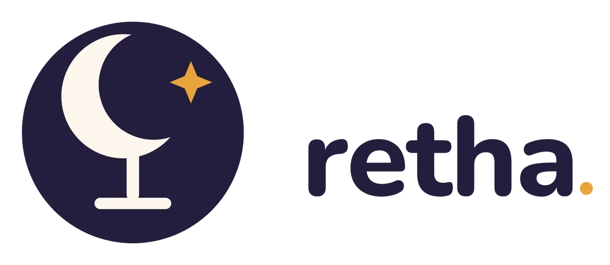 A logo mark, drawn by hand