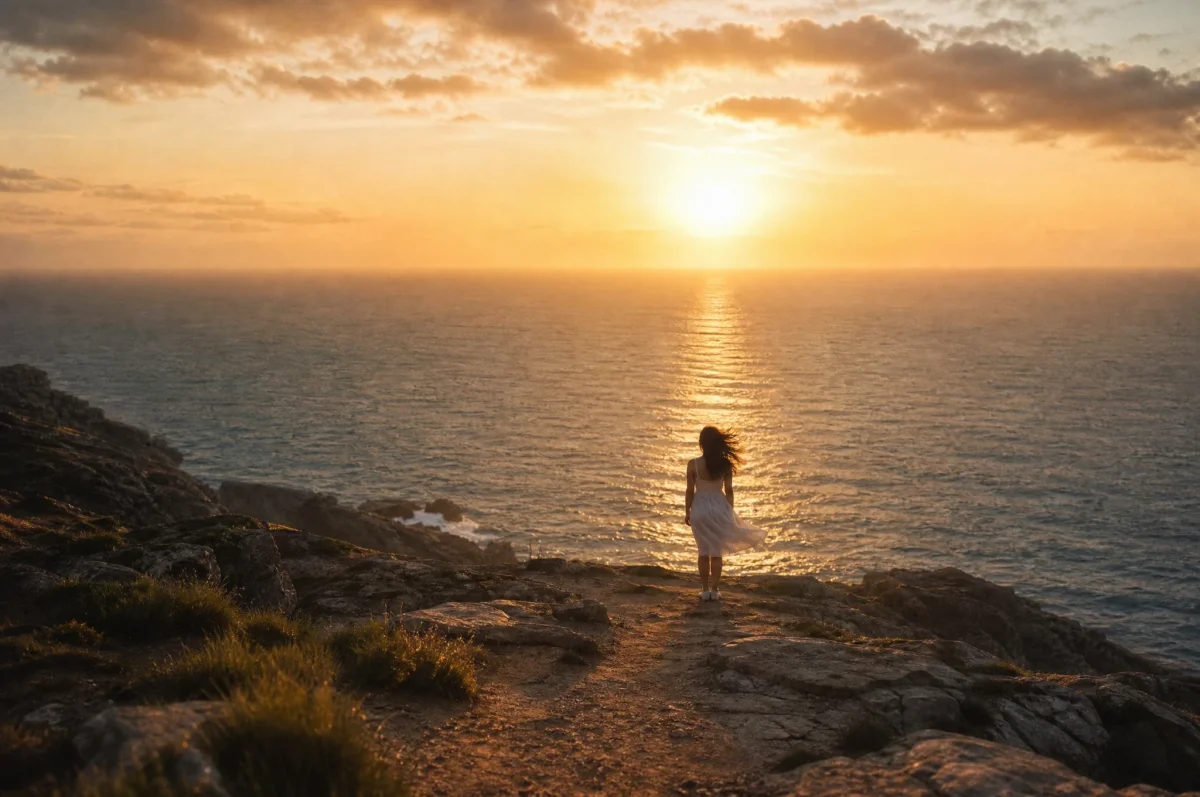 A golden hour, made for one person