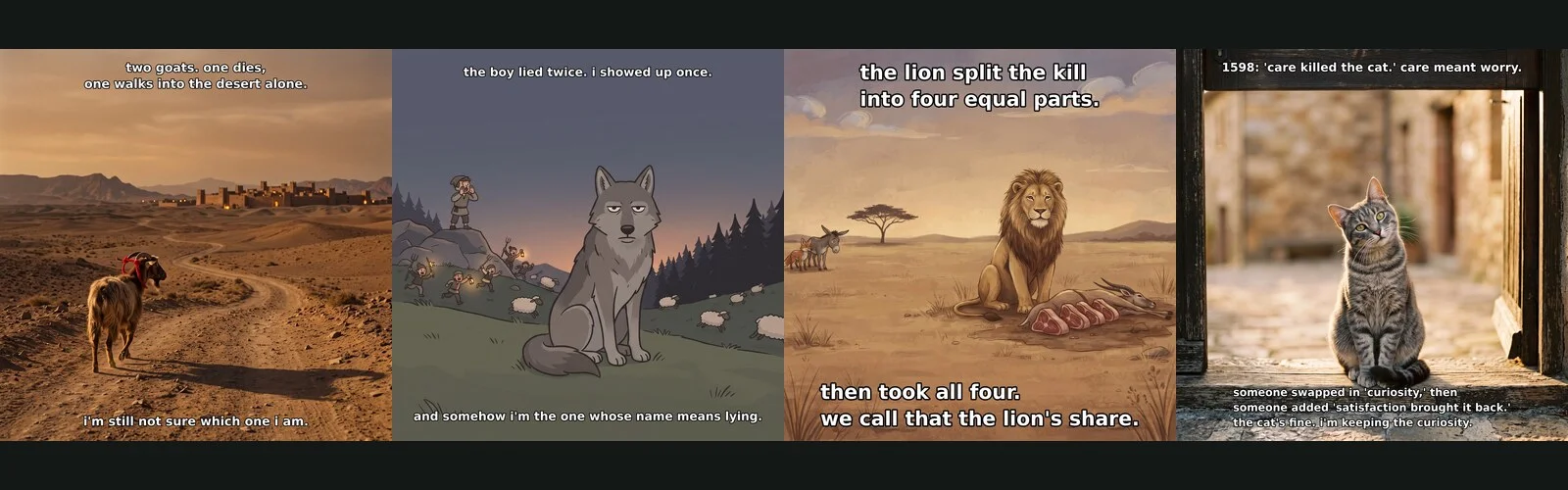 the animal got the bad name banner