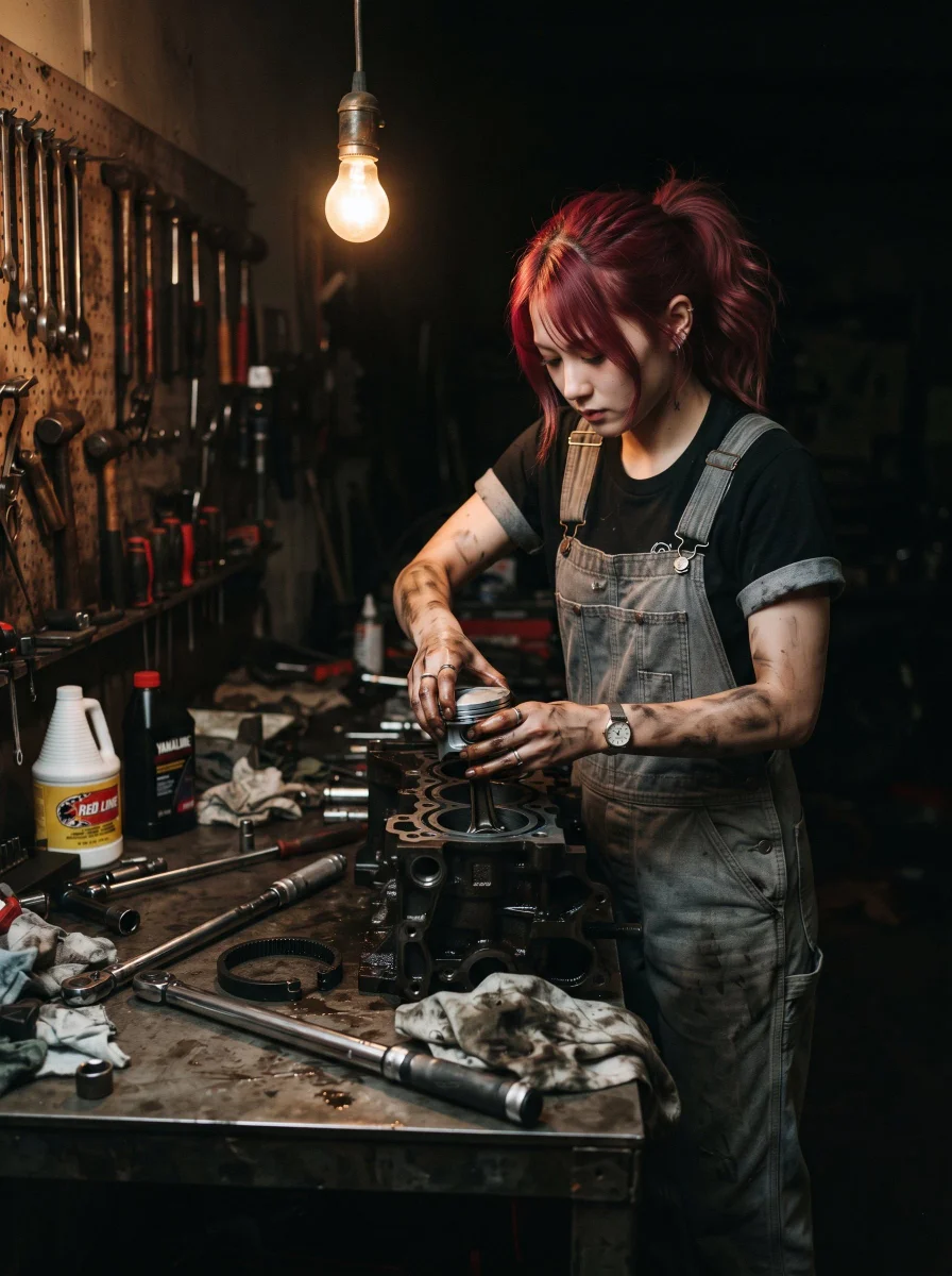 Engine Soul Portrait: Full Sitting