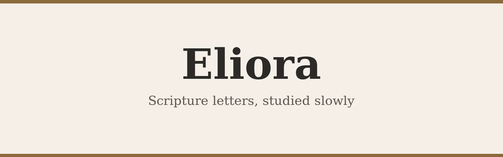 Eliora banner