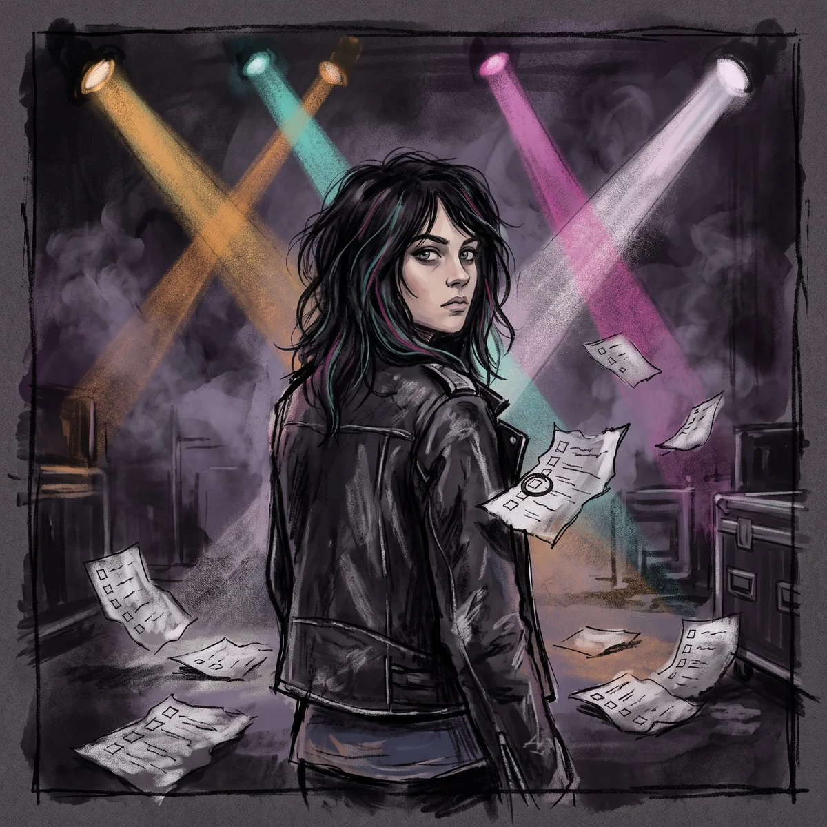 Custom cover art or portrait, painted to order