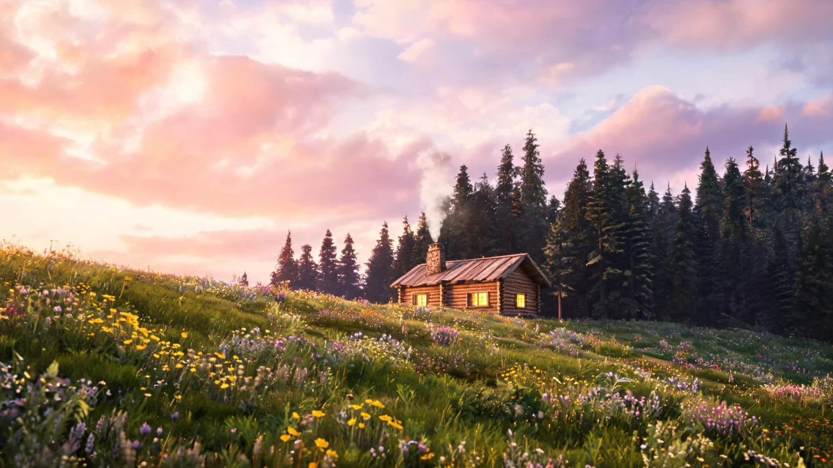 A place, painted from your photo or map pin