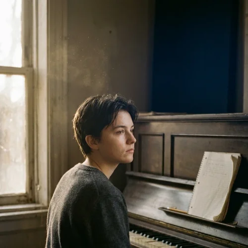 The Quiet Piano banner