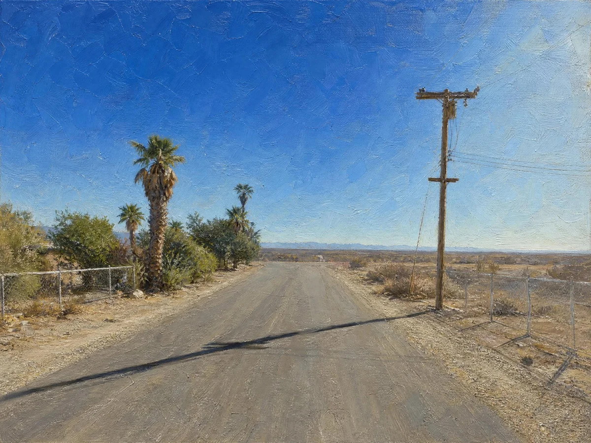 A painting of your place, from what's actually there