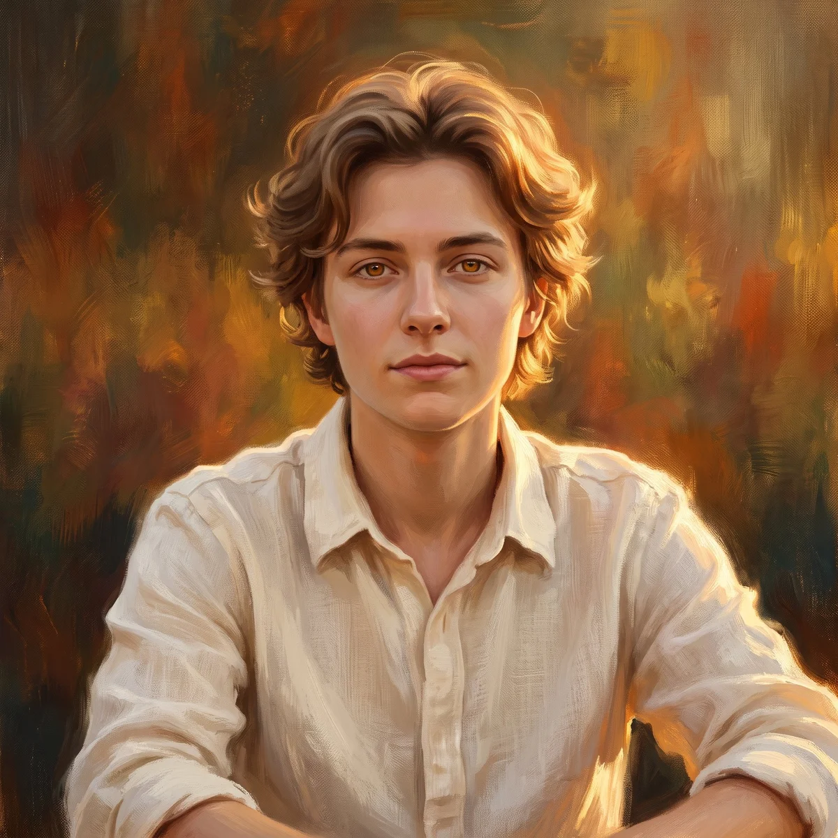 A portrait in my oil light