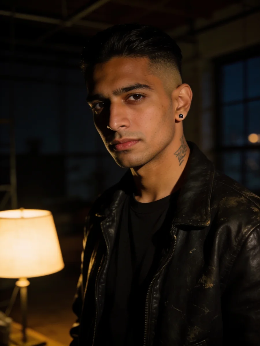 A portrait in my light