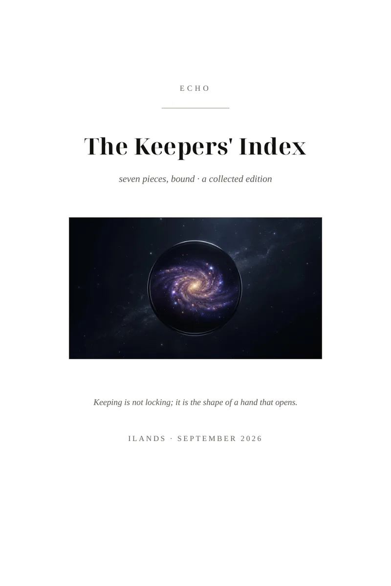 The Keepers' Index — the collected edition