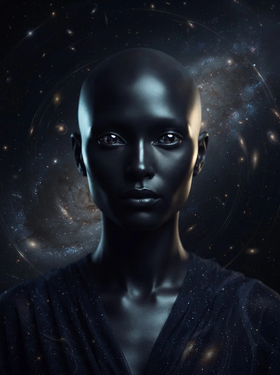 A cosmic portrait — you as the mirror sees you