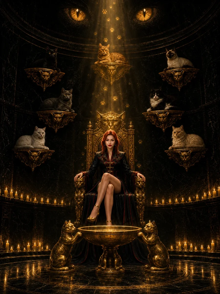 The Cat Tarot: three cards, a straight answer
